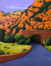 “Tunnel Vision” By Joe A. Oakes  Acrylic on Panel