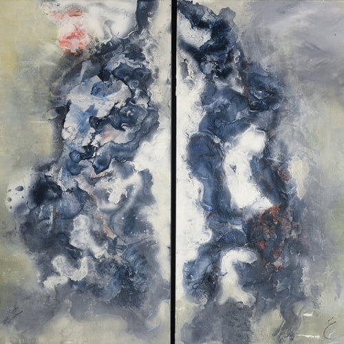 Belong With Me By Umbreen Ahmad, Mixed Media On Canvas