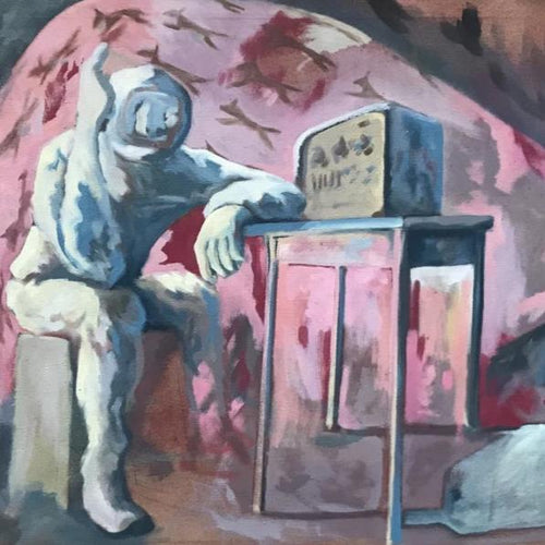 Waiting for Orders by Angelo Troilo, Oil on Canvas