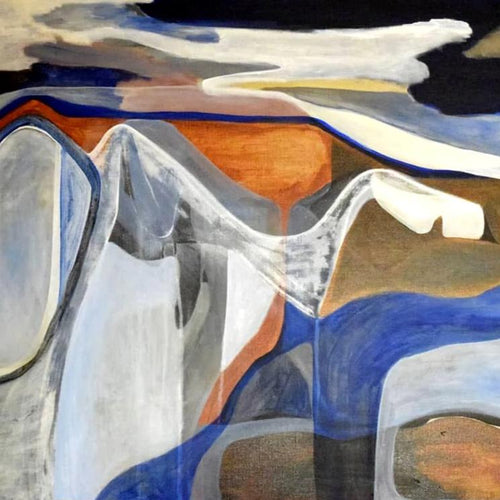 Winter Wins by Florie Adda, Acrylic on Canvas