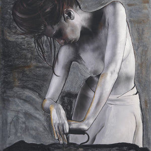 Woman Ironing by Michael Francis, Archival Quality Fine Art Print