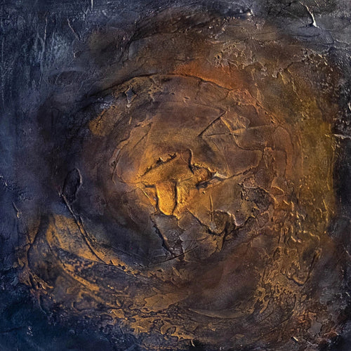 Worrying is Suffering Twice by Anni Thorn, Mixed Media Acrylics on Canvas