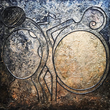 Yin and Yang by Georgia Boyd, Mixed Media on Canvas