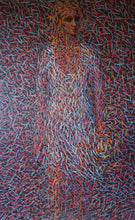 "Woman 4" by Atom Hovhanesyan, Oil on Canvas