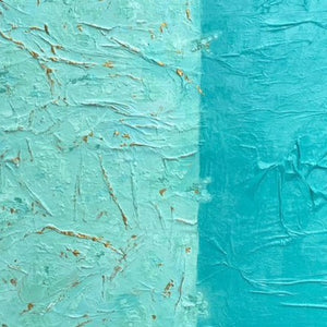 " Turquoise" by Jim Beuks, Oil on Canvas