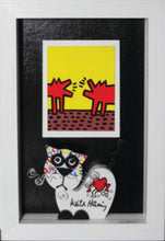 "Keith Haring by UniCAT" By Domenico Gonzi, Acrylic
