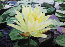 Lotus by Dagmar Gögdün, Oil on Canvas