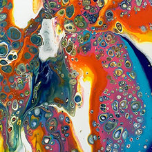 "Burst" by Donna Borgida, Acrylic on Canvas