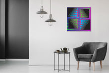 Dotted Abstract by Michael Chatman, Digital Print on Canvas