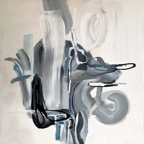 Dragon By Gloria Blatt, Mixed Media On Cradled Birch Board Panel