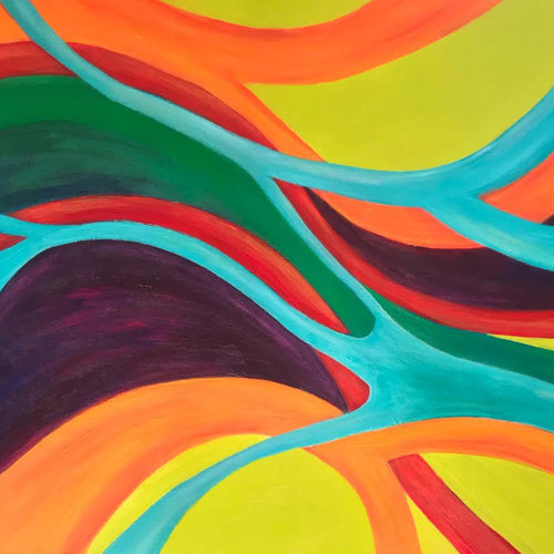 Electric Charge by Nick Haus, Acrylic on Canvas