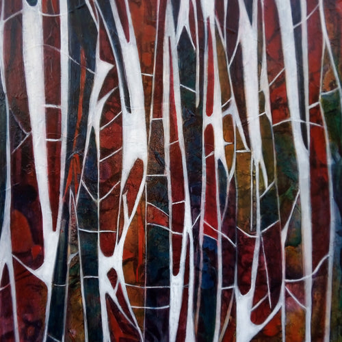 Fenestra by Sinéad Vaughan-Tompson, Acrylic on Canvas