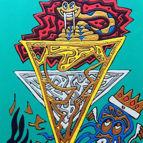 Another Song of Freedom by Gregory Brenner, Acrylic and Resin on Canvas