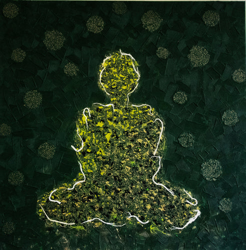 Glow by Myla Gonzales, Mixed Media on Canvas