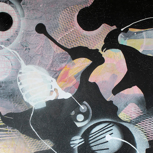 A Guide From Beyond by Elin Bergstø Rossing, Acrylic on Canvas