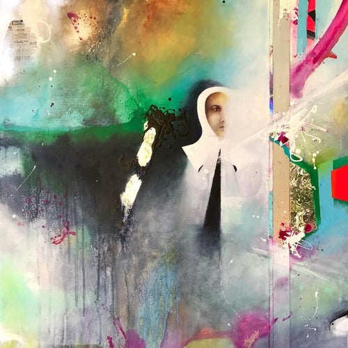 Soubirous I: The Song of Bernadette by Roland Rockwood, Mixed Media