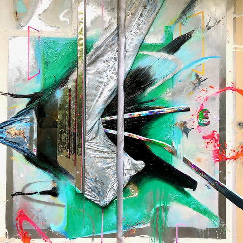 Lex Aeterna by Roland Rockwood, Mixed Media on Canvas