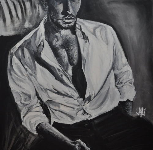 “The One” By Jali Taccone, Oil on Canvas