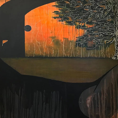Untitled by Ryuta Sayama, Acrylic and Oil Pastels on Canvas