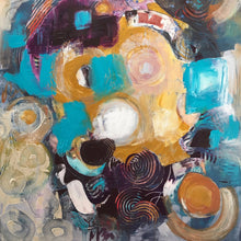 "Roundabout" by Mary Zio, Acrylic on Canvas