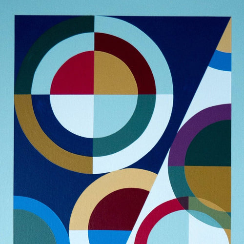 Night and Day by Mitchell Liner, Latex on Canvas