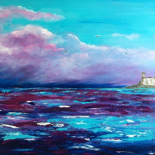 Georgian Sky by Lori Burke, Acrylic on Canvas