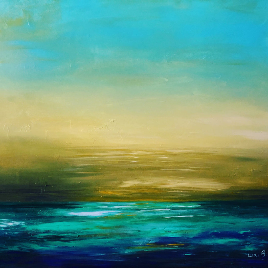 Calm Before the storm by Lori Burke, Acrylic on Canvas