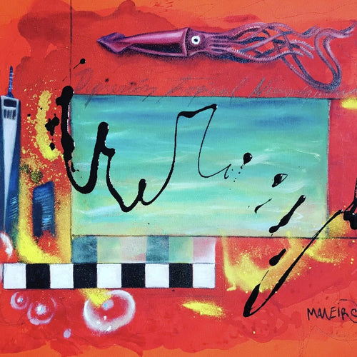 Depresión Tropical Niuyolkina by Carlos Maneiro, Mixed Media on Canvas