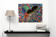 Mosaic Mickey by Jill Keller, Canvas Panel