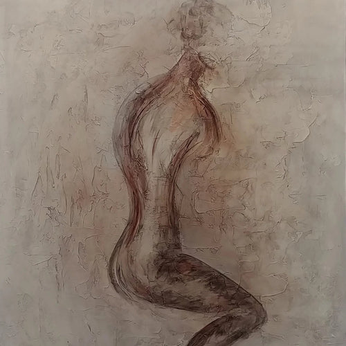 Essence of a Woman by Lisa Izquierdo, Mixed Media on Canvas