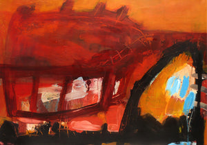Layers II by Marcio Donasci, Acrylic on Canvas Panel