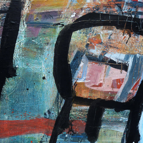 Layers by Marcio Donasci, Acrylic on Canvas Panel