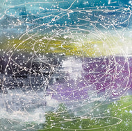 "Cosmic Dream" by Monic Reyes, Acrylic On Canvas