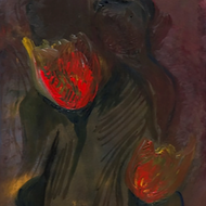 Tulips by Monica Pennetti, Oil and Acrylic on Canvas