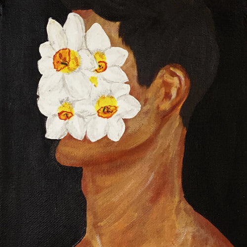 Narcissus by Daria Shevchenko, Acrylic on Canvas