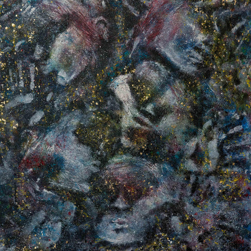 Persons by Denezhkina Ekaterina, Mixed Media on Canvas