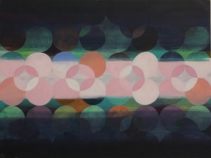 Deconstructed Atmosphere 4 by Carole Freysz Gutierrez, Acrylic on Canvas