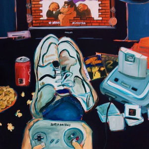 Video Games by Laura Hanson, Acrylic on Canvas