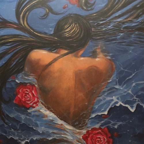 Return to Ocean by Iris Apollo, Acrylic on Canvas