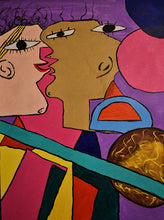 “L’homme et la Femme”  By Romeo Venci, Acrylic on Canvas