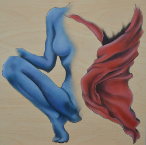 MATROYSHKA] [AKHSYORTAM by Sasha Kahn, Oil on Wood Panel