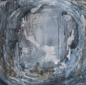 Storm by El Lovaas, Mixed Media on Canvas