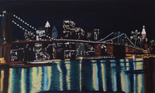 “New York’s Brooklin Bridge” By Claudia Luethi, Oil on Canvas