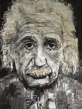 Albert by Whitney Anderson, Hand-Cutout Collage